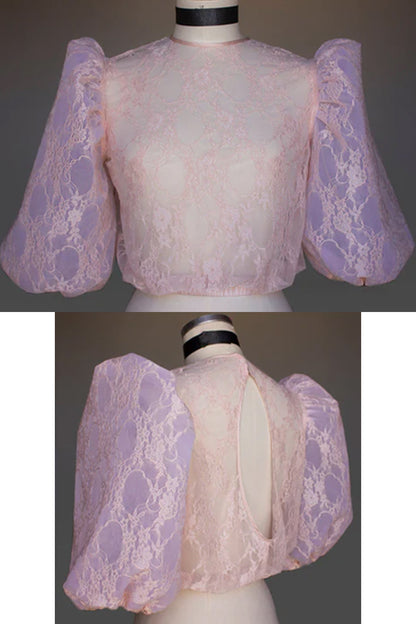 Madame – Blusa Couture in Pizzo Lavorato